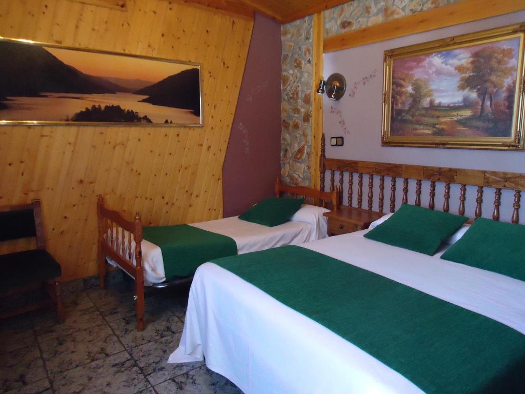 Postel nebo postele na pokoji v ubytování Picon del Conde