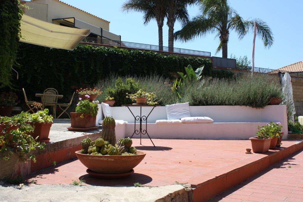 Zahrada ubytování B&B La Casetta degli Aranci