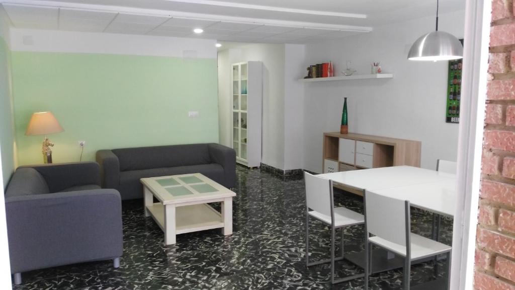 Χώρος καθιστικού στο Cullera Beach by Zagal Apartments