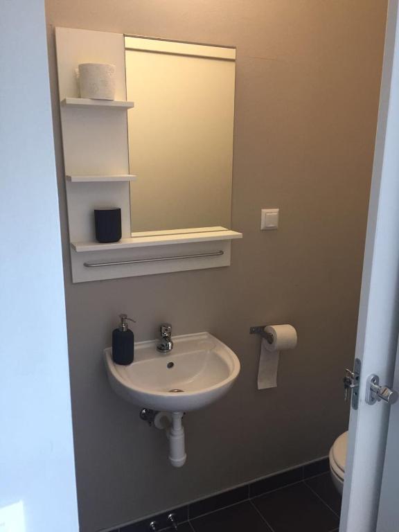 Koupelna v ubytování Apartments Choice