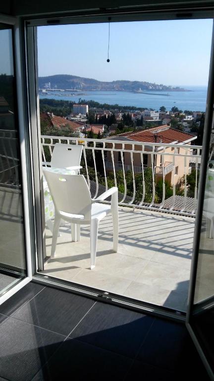 Balkón nebo terasa v ubytování Apartments Stevanovic