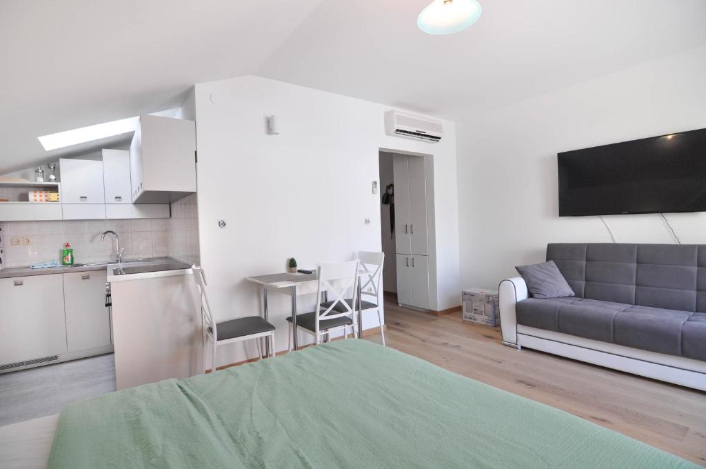 Kuchyňa alebo kuchynka v ubytovaní Apartment Helen