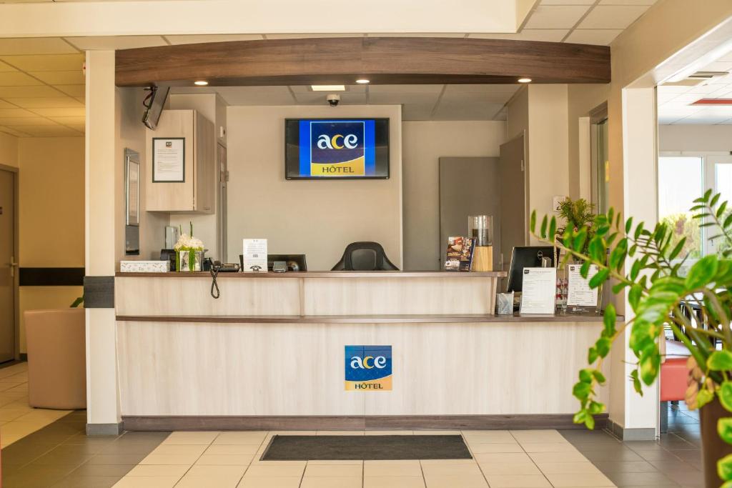 Vstupní hala nebo recepce v ubytování Ace Hotel Valence