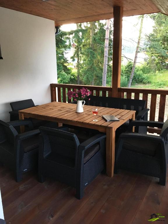 Część wypoczynkowa w obiekcie Lipno Vision Apartments