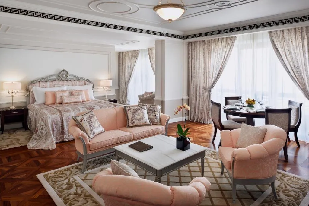 Junior Suite City View - Guaranteed Upgrade to next room type, 4pm Late Check-out (subj. to availability), 50% F&B (excl. Q's, Brunch, In room dining), Spa Buy 1 Get 1 (subj. to availability), valid until 30-09-2026 (excl. public holidays)