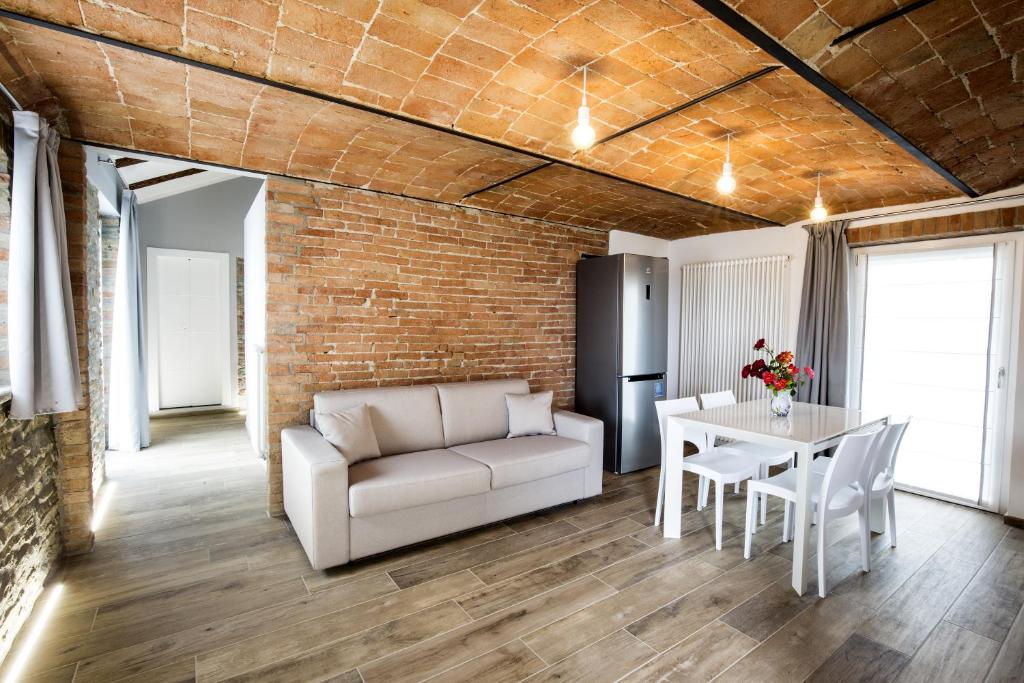 Posezení v ubytování Villa Barbero Alba Langhe