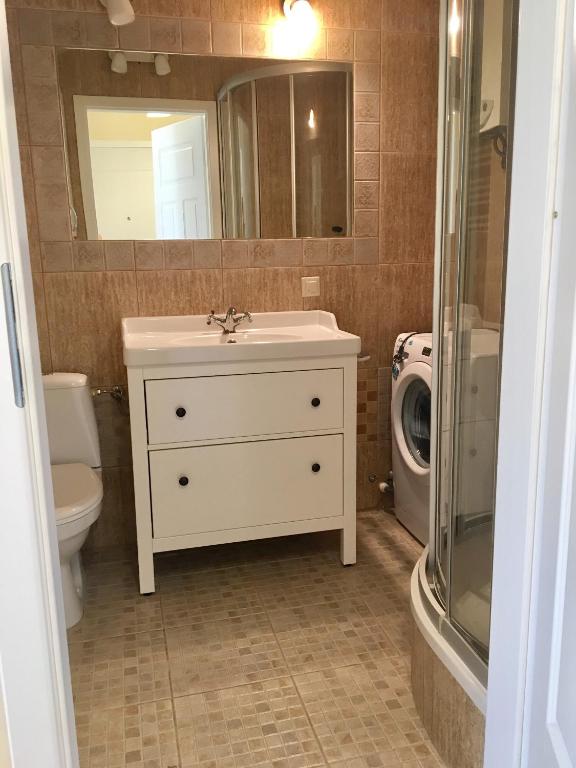Kúpeľňa v ubytovaní Apartament MnW