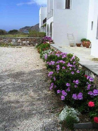 Zahrada ubytování Hotel Boulis
