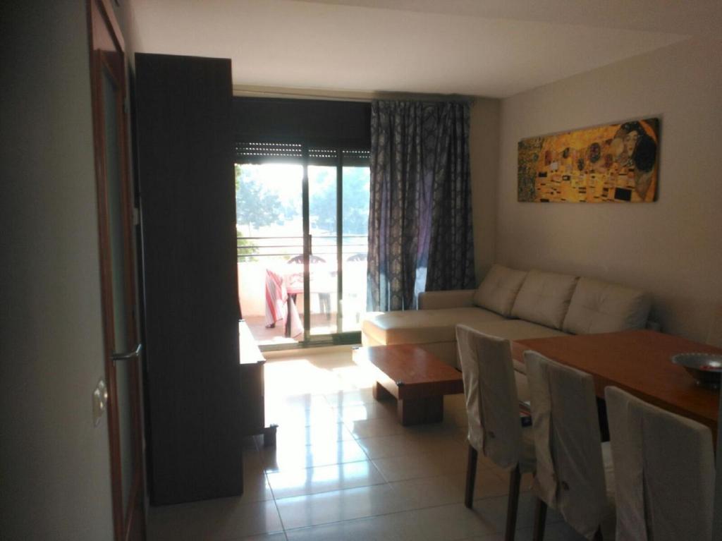 Posezení v ubytování Residencial La Cala