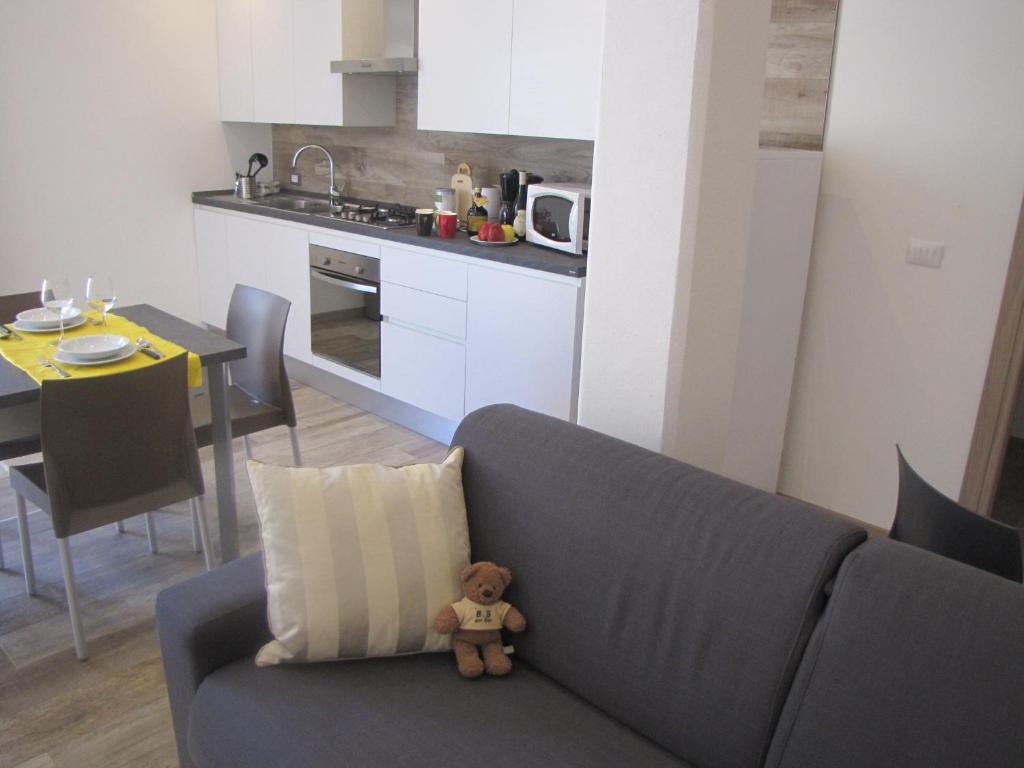 Kuchyň nebo kuchyňský kout v ubytování Residence Villa Margherita