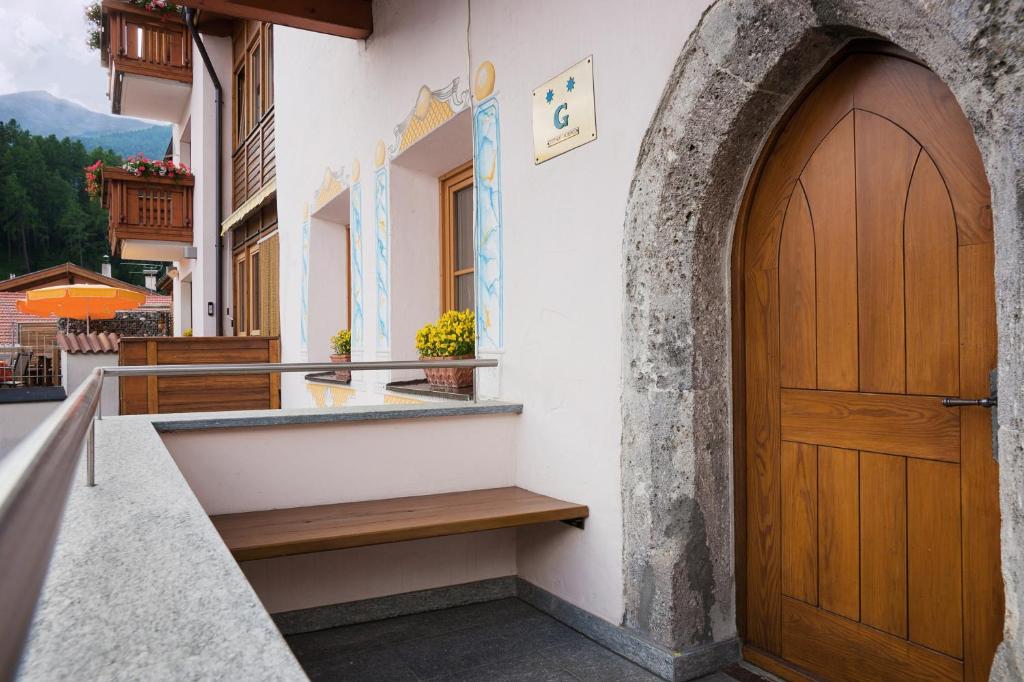 Balkón nebo terasa v ubytování Gasthof Schwarzer Adler