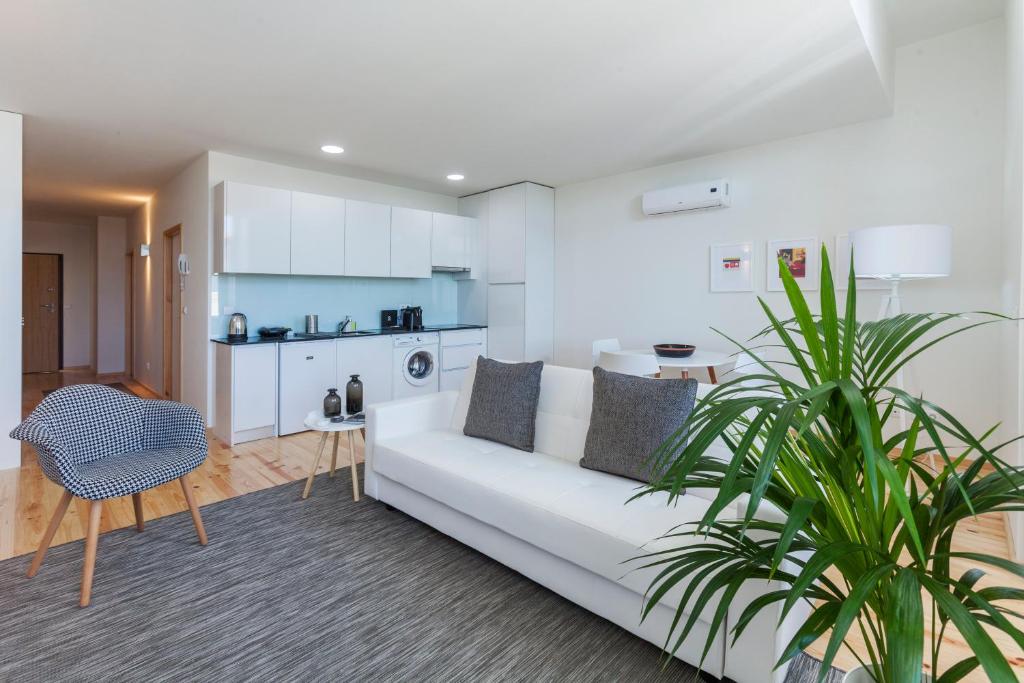 Posezení v ubytování BO - Marquês Apartments