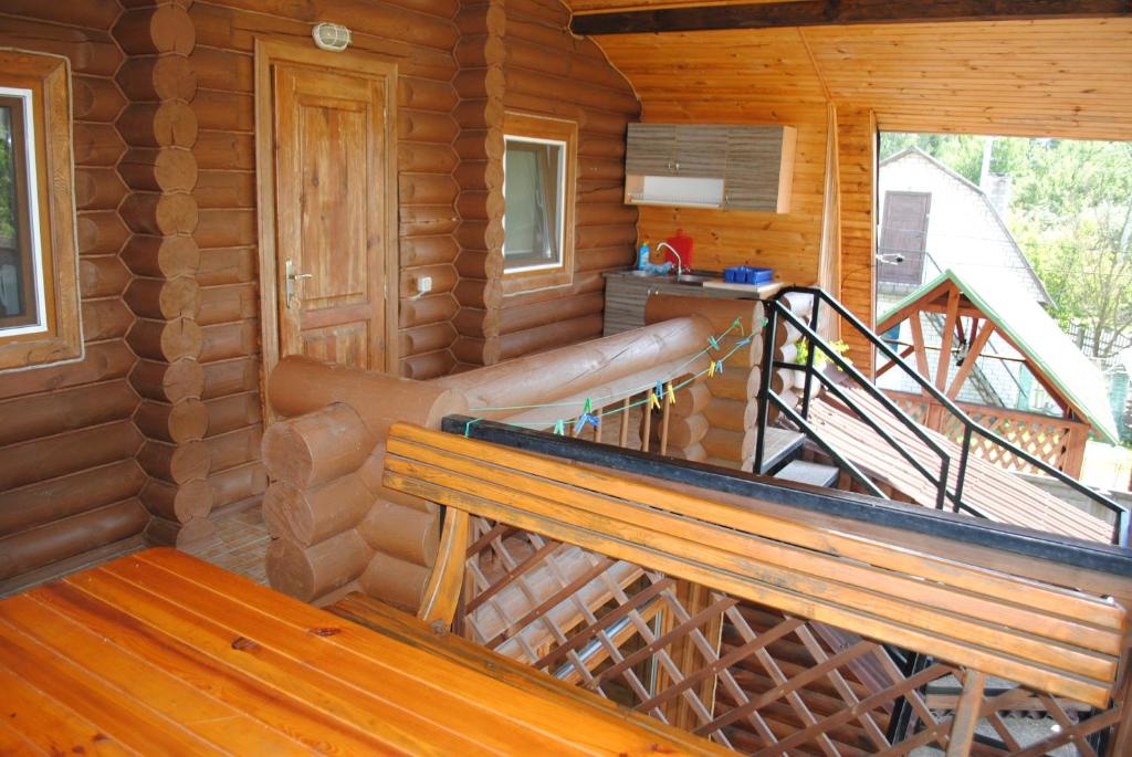 Balkón nebo terasa v ubytování Relax