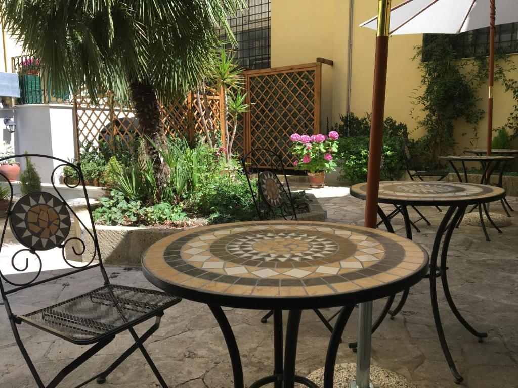 Patio nebo venkovní prostory v ubytování Domus Terenzio
