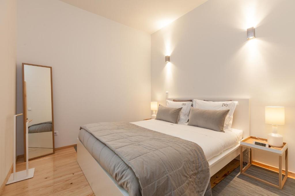 Postel nebo postele na pokoji v ubytování BO - Marquês Apartments