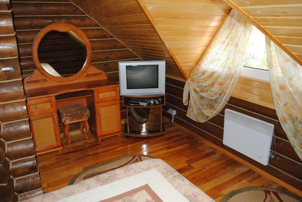 TV a/nebo společenská místnost v ubytování Relax