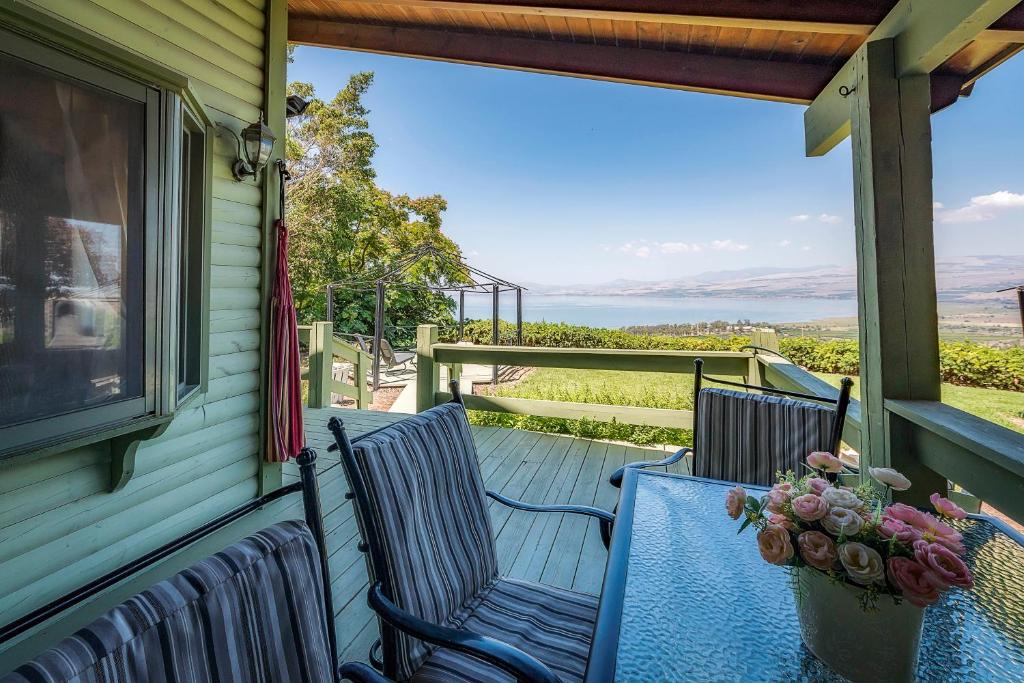 Sea of Galilee Panoramic View - Chalet De Luxe Avec Vue Sur Le Lac
