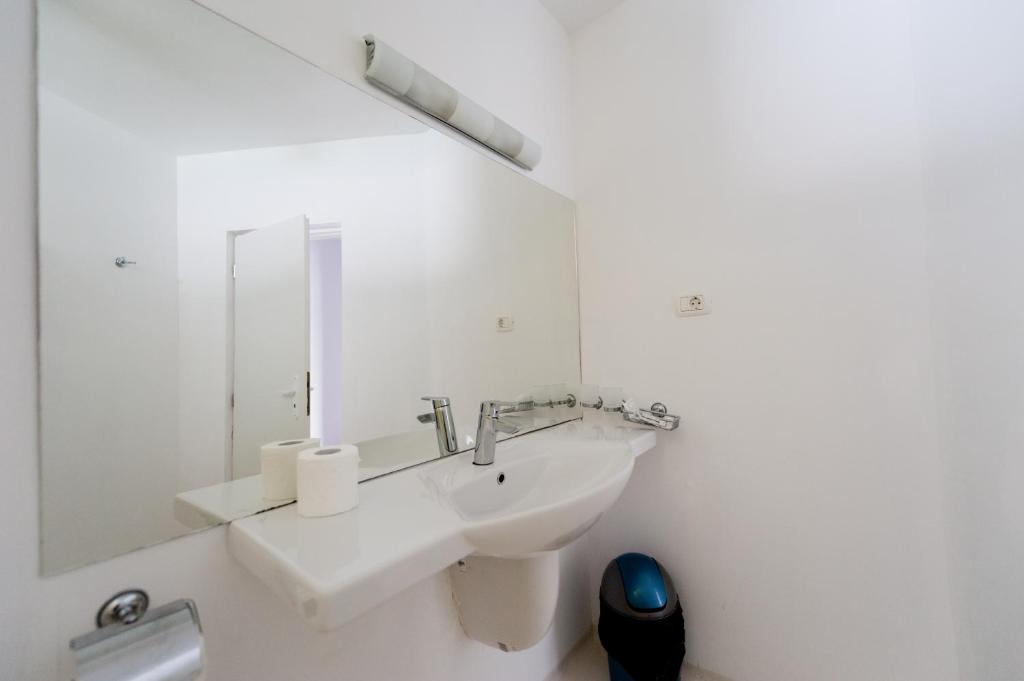 Koupelna v ubytování Hotel Opal