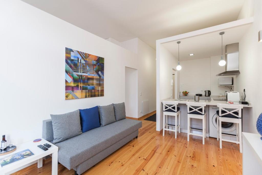 Kuchyň nebo kuchyňský kout v ubytování BO - Bolhão Apartments