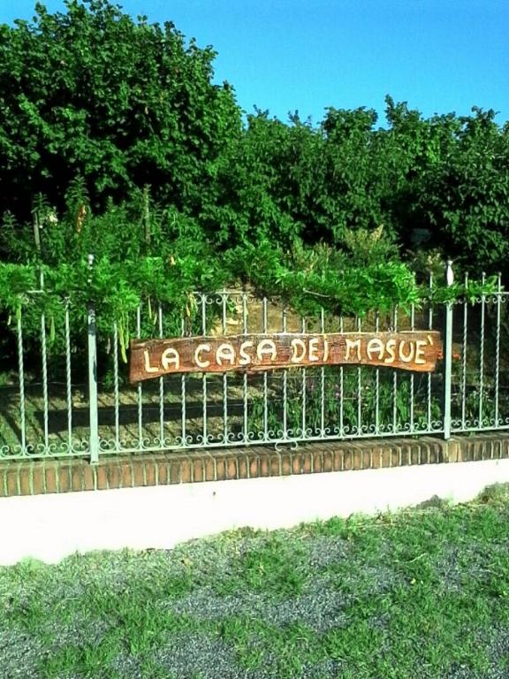Vonkajšia záhrada v ubytovaní LA CASA DEI MASUE'