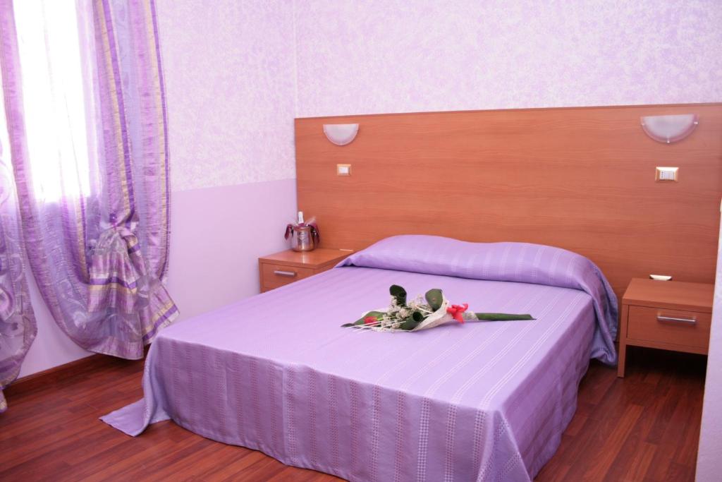 Postel nebo postele na pokoji v ubytování Elclaca