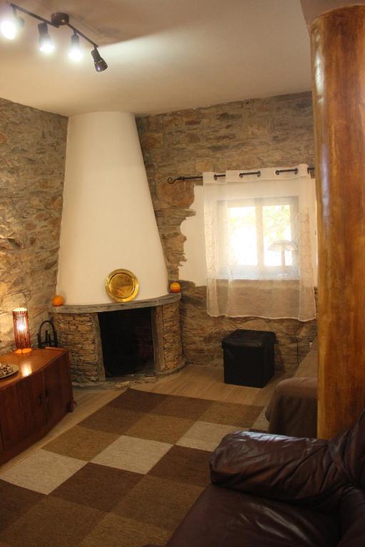 Posezení v ubytování Casas dos Carregais