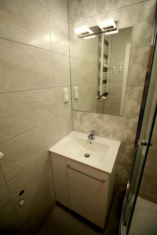 Kúpeľňa v ubytovaní Apartamenty Podgorze