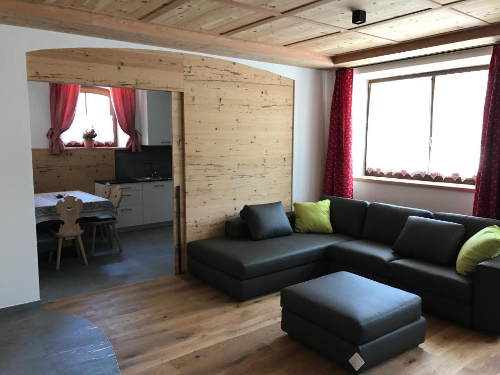 Posezení v ubytování Casa Miramonti