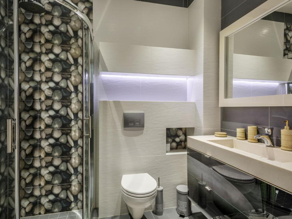 Kúpeľňa v ubytovaní TatryTop Stara Polana Spa