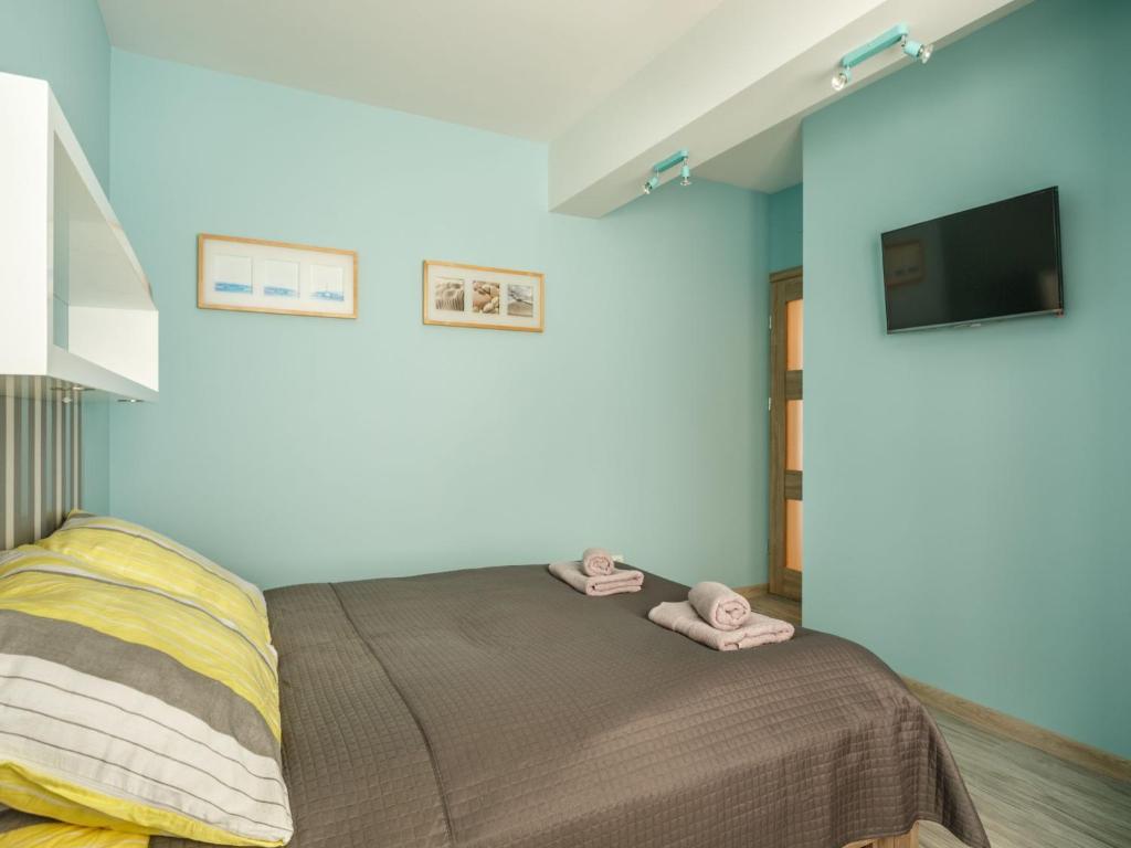 Posteľ alebo postele v izbe v ubytovaní TatryTop Stara Polana Spa