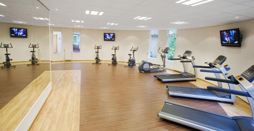 Fitness centrum a/nebo fitness zařízení v ubytování Bilderberg Hotel 't Speulderbos