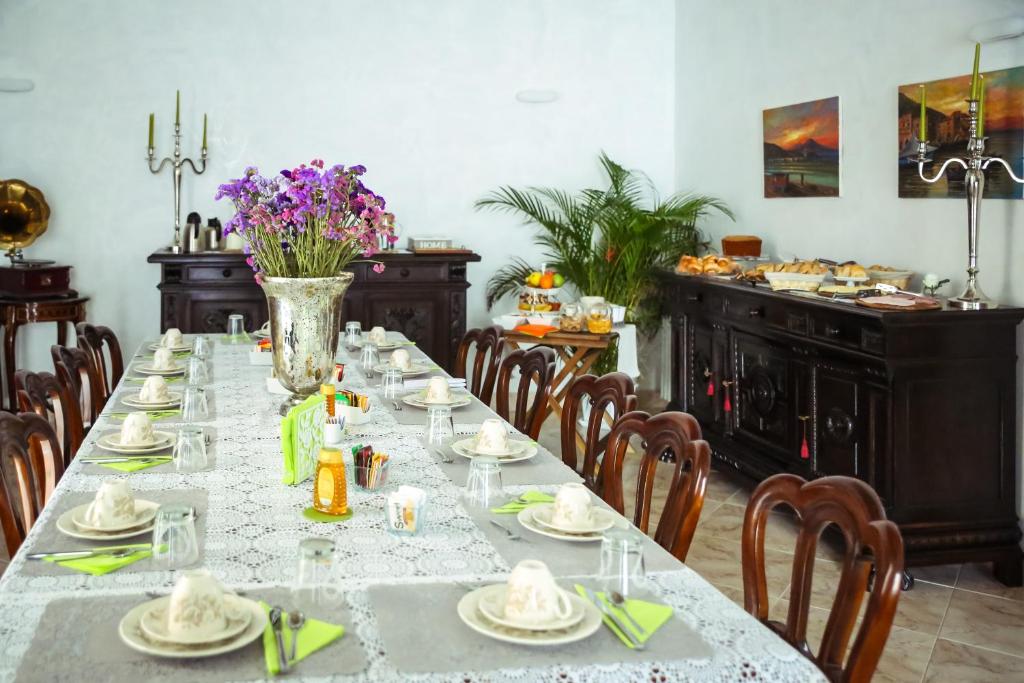Restaurace v ubytování NapoliMia Boutique Hotel