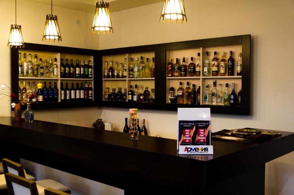 Nápoje v ubytování Yeghevnut Hotel