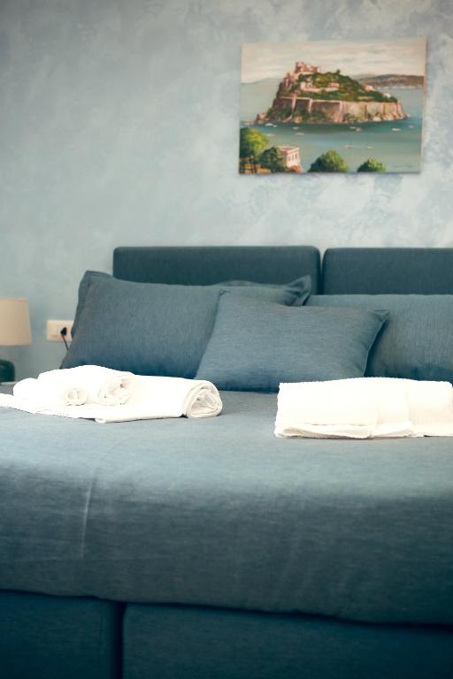 Posezení v ubytování NapoliMia Boutique Hotel