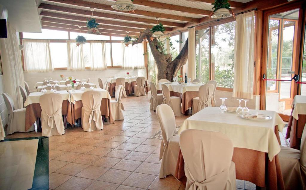 Restaurace v ubytování Park Hotel La Grave