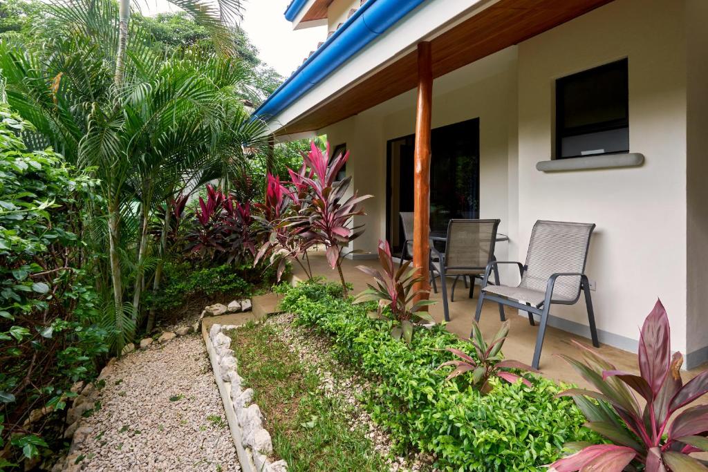 Zahrada ubytování Tamarindo Blue Apartments