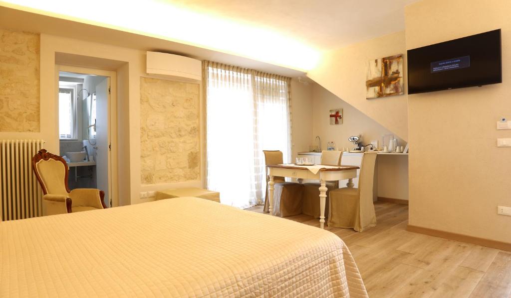 TV a/nebo společenská místnost v ubytování B&B Dei Raselli