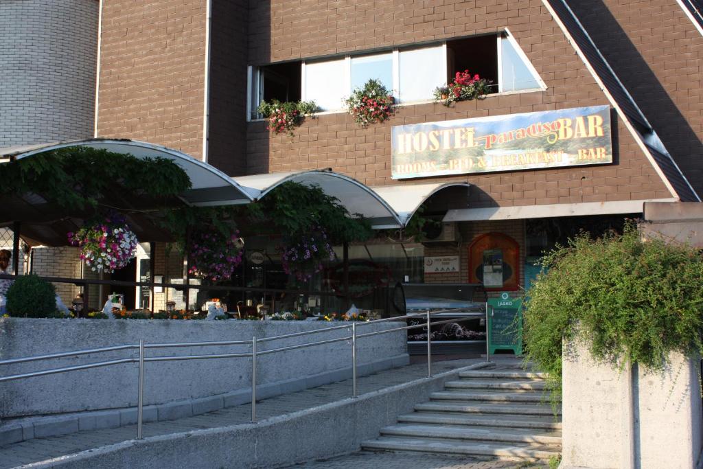 Budova, kde se hostel nachází