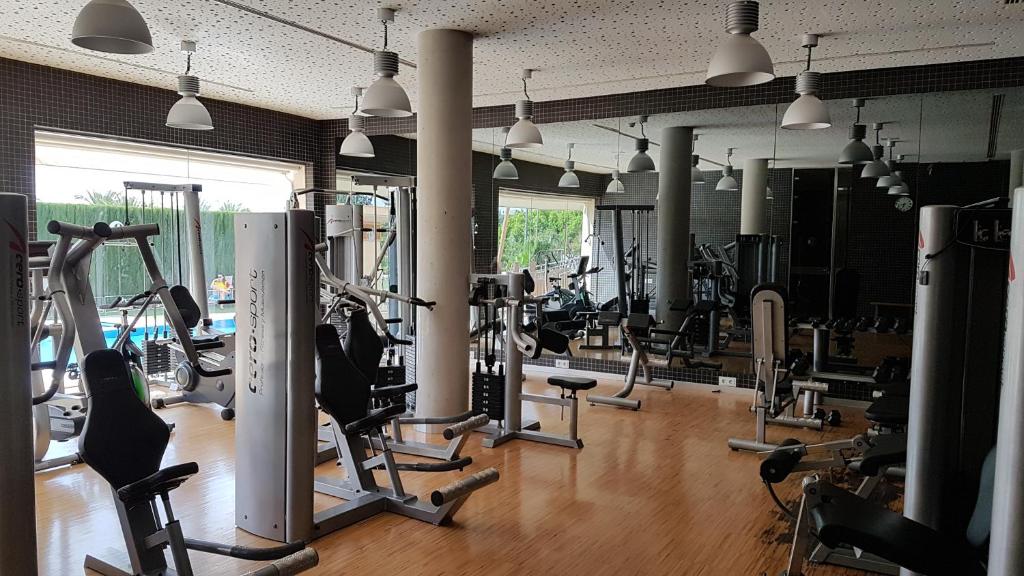 Fitness centrum a/nebo fitness zařízení v ubytování Executive Sport