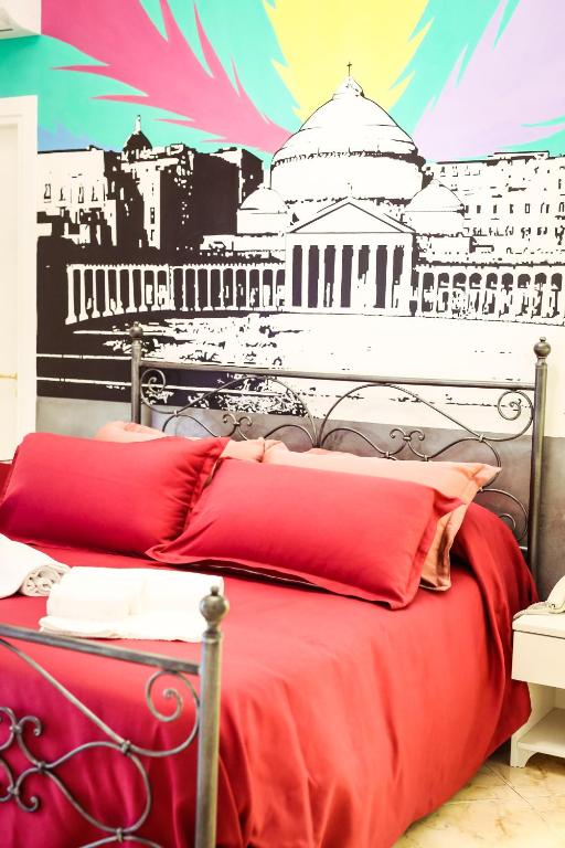 Posezení v ubytování NapoliMia Boutique Hotel