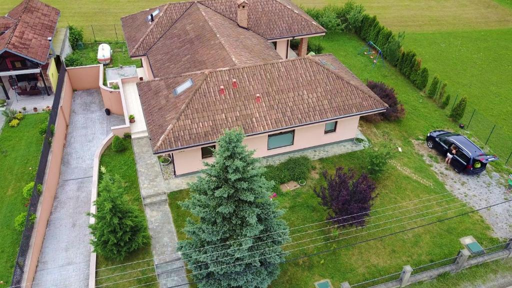 Budynek, w którym mieści się apartament