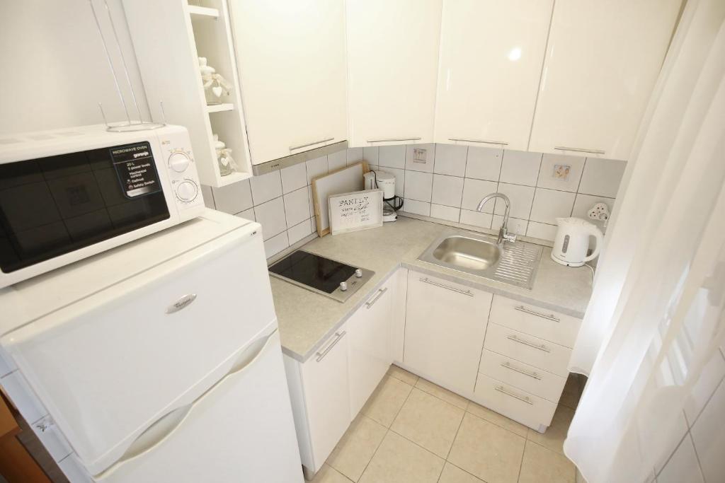 Kuchnia lub aneks kuchenny w obiekcie Villa Goga