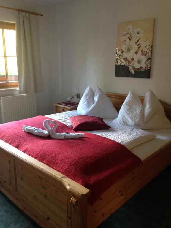 Posteľ alebo postele v izbe v ubytovaní Appartements Bacherhof