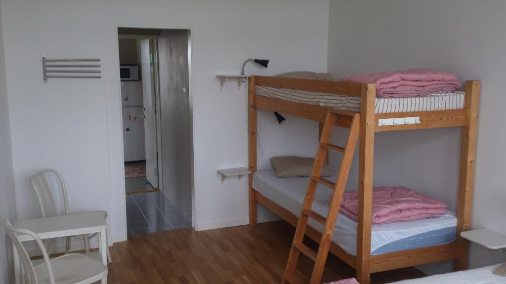 Postel nebo postele na pokoji v ubytování Tossene Vandrahem