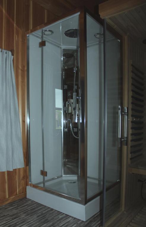 Koupelna v ubytování Apartmán ve Skanzenu