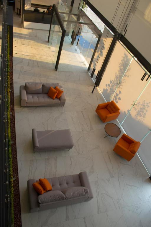 Posezení v ubytování Hangar Inn Guadalajara Aeropuerto