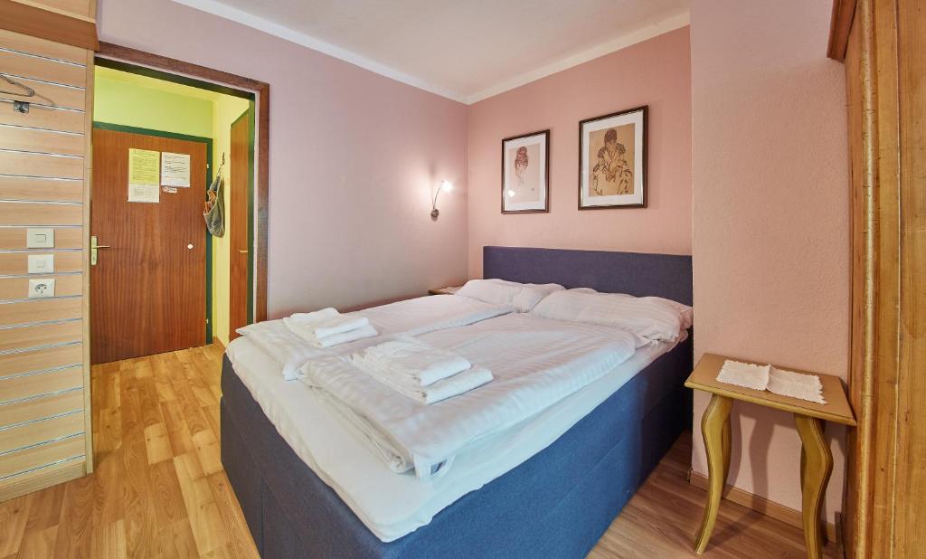 Postel nebo postele na pokoji v ubytování Appartements Alpin