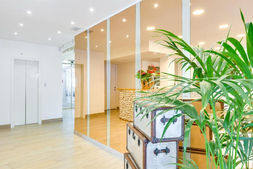 Kuchyňa alebo kuchynka v ubytovaní Hotel Bellariva