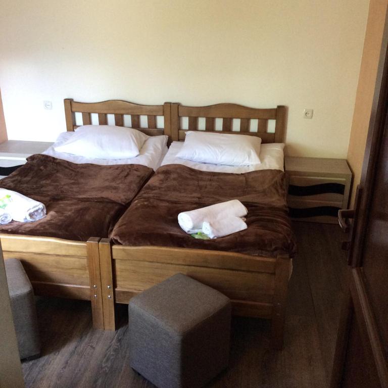 Postel nebo postele na pokoji v ubytování Guest House Chuta in Lagami