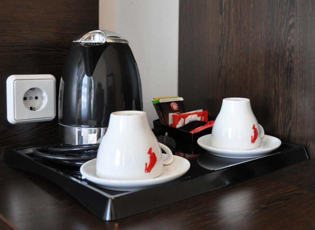 Set per la preparazione di tè e caffè presso Rainers Hotel Vienna